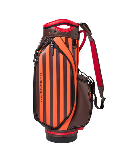 NEW【BACK SPIN!】GOLF BAG - STRIPE Model
