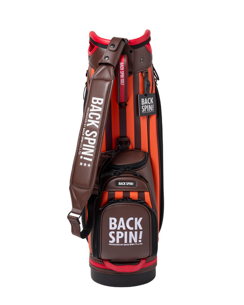 NEW【BACK SPIN!】GOLF BAG - STRIPE Model