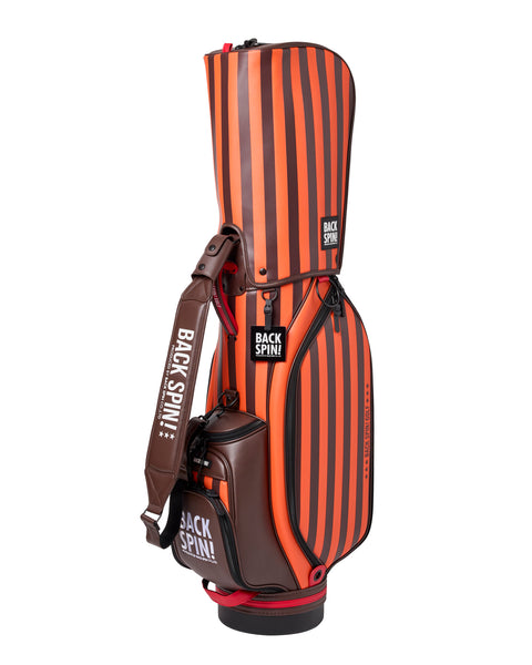 NEW【BACK SPIN!】GOLF BAG - STRIPE Model