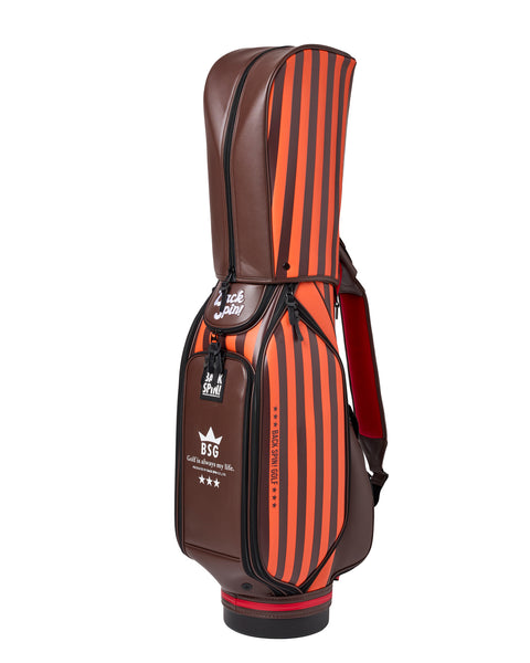 NEW【BACK SPIN!】GOLF BAG - STRIPE Model