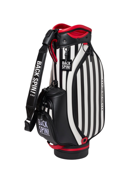 NEW【BACK SPIN!】GOLF BAG - STRIPE Model