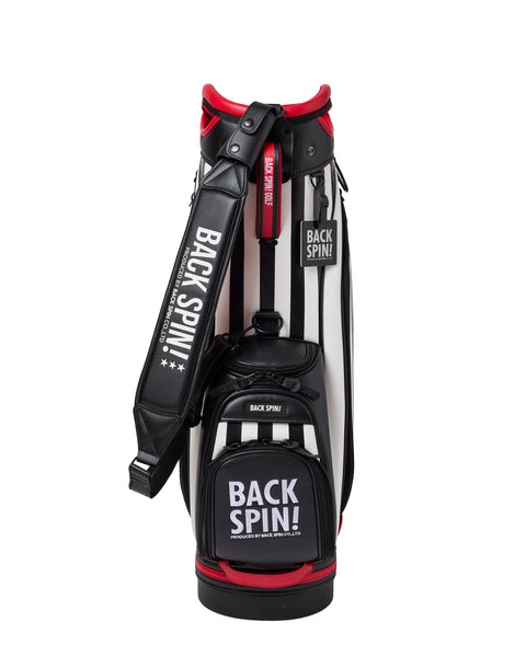 NEW【BACK SPIN!】GOLF BAG - STRIPE Model