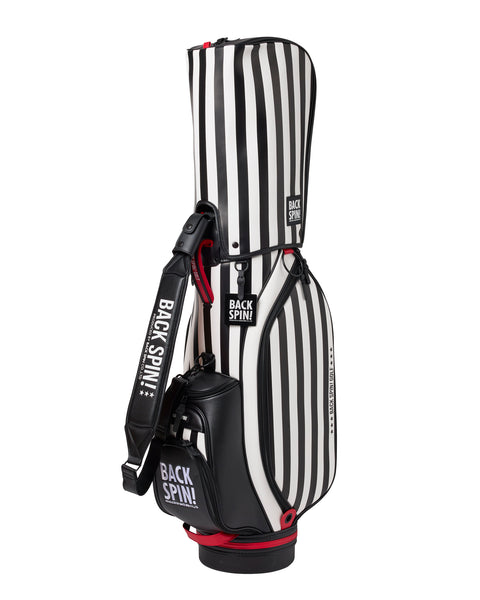 NEW【BACK SPIN!】GOLF BAG - STRIPE Model