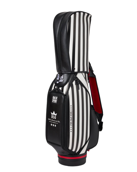 NEW【BACK SPIN!】GOLF BAG - STRIPE Model