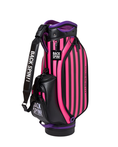 NEW【BACK SPIN!】GOLF BAG - STRIPE Model