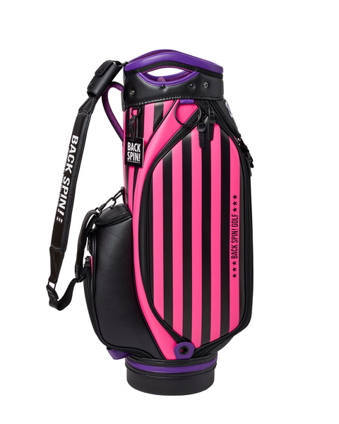 NEW【BACK SPIN!】GOLF BAG - STRIPE Model
