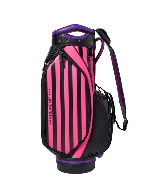 NEW【BACK SPIN!】GOLF BAG - STRIPE Model
