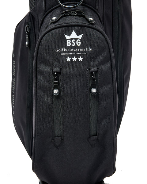 【NEW ARRIVAL!】BACK SPIN! 8,5 in NYLON STAND CADDIE BAG
