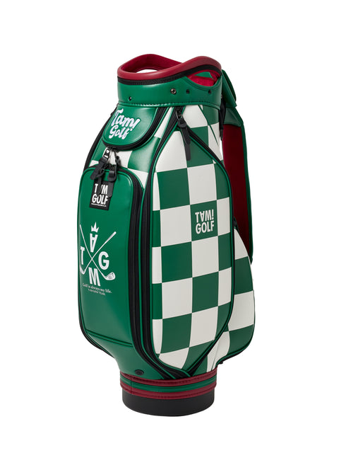 再入荷!【TAM!GOLF】CHECKER CART TYPE CADDIE BAG(TGBD01C101)