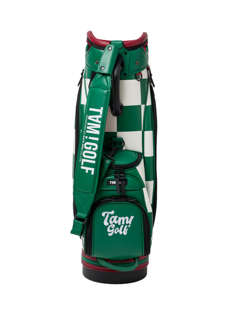再入荷!【TAM!GOLF】CHECKER CART TYPE CADDIE BAG(TGBD01C101)