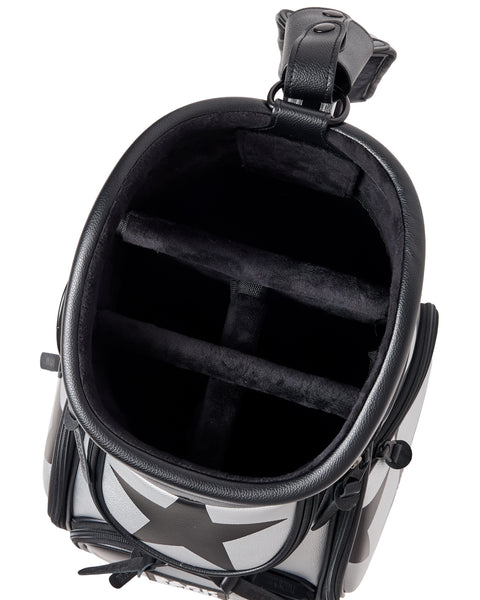 【BACK SPIN!】GOLF BAG - STAR 2025-26 Model (White Black Navy Red Pink Green Silver)
