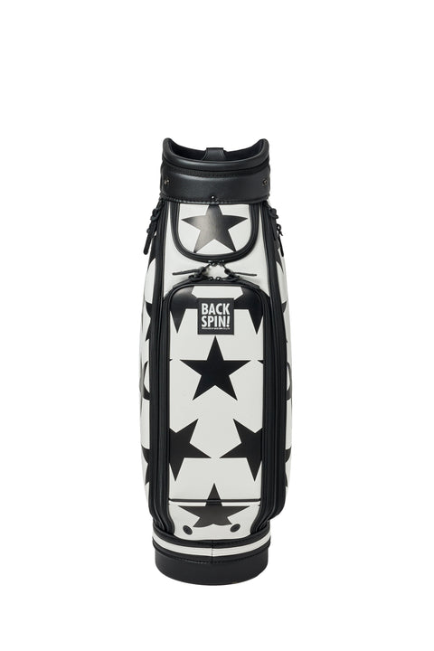 【BACK SPIN!】GOLF BAG - STAR 2025-26 Model (White Black Navy Red Pink Green Silver)