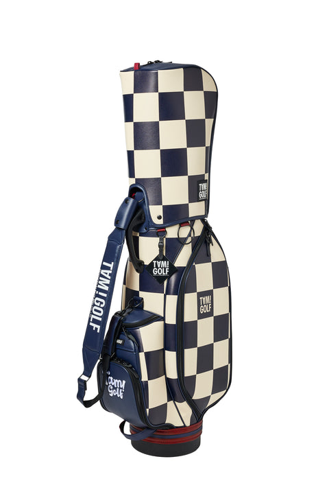 再入荷!【TAM!GOLF】CHECKER CART TYPE CADDIE BAG(TGBD01C101)