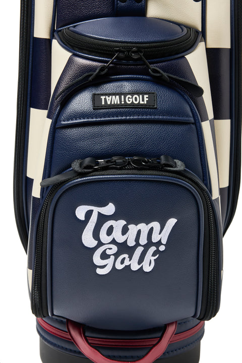 再入荷!【TAM!GOLF】CHECKER CART TYPE CADDIE BAG(TGBD01C101)