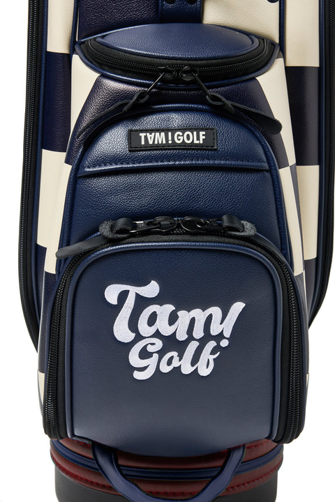再入荷!【TAM!GOLF】CHECKER CART TYPE CADDIE BAG(TGBD01C101)