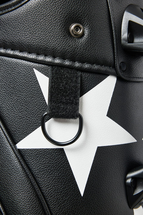 【BACK SPIN!】GOLF BAG - STAR 2025-26 Model (White Black Navy Red Pink Green Silver)