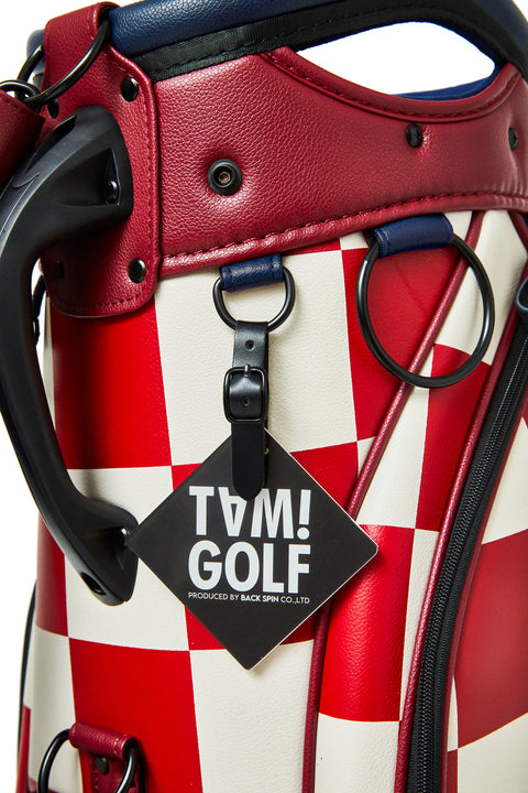 再入荷!【TAM!GOLF】CHECKER CART TYPE CADDIE BAG(TGBD01C101)