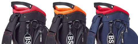 NEW【BACK SPIN!】CORDURA NYLON CADDIE BAG-SOLID-