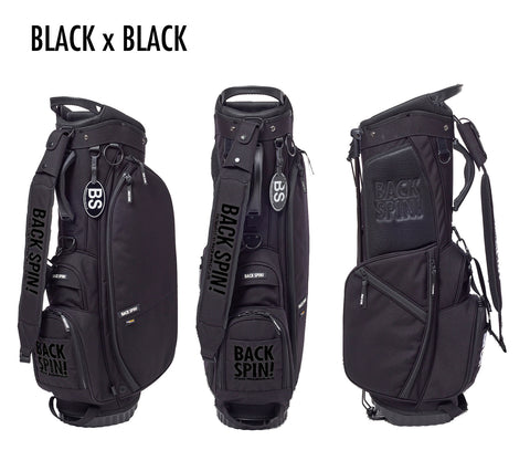 NEW【BACK SPIN!】CORDURA NYLON CADDIE BAG-SOLID-