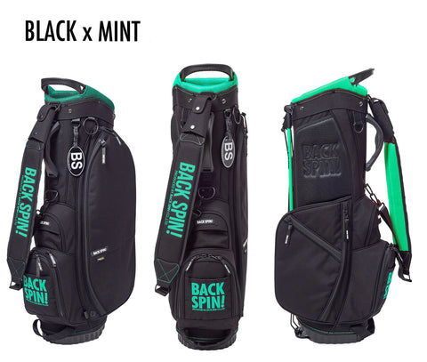 NEW【BACK SPIN!】CORDURA NYLON CADDIE BAG-SOLID-