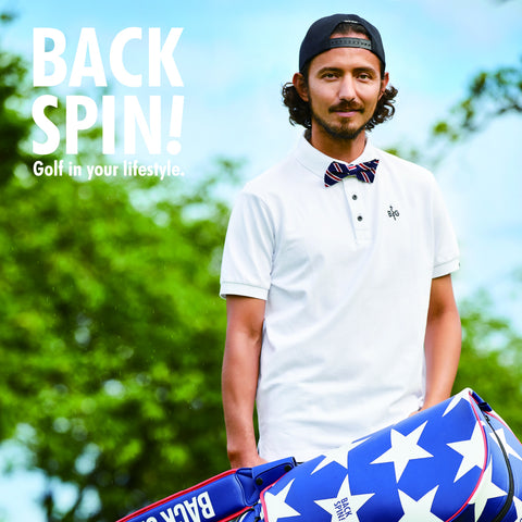 【40%OFF】【BACKSPIN!】BACKSPIN BOW TIE POLO SHIRT(BSBA02W710 )
