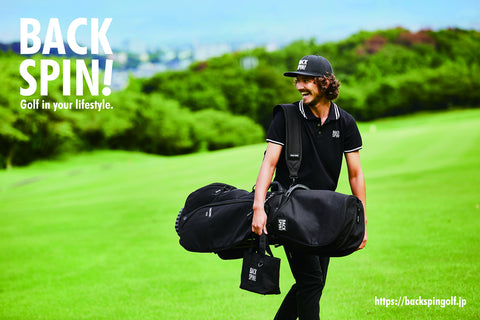 【BACK SPIN!】BACK SPIN! CART BAG(BSBA02B302)W350xH200xD110