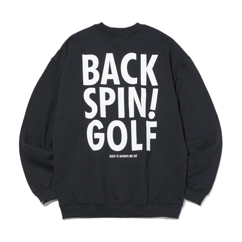 【30%OFF】【BACK SPIN!】BACKSPIN BACK LOGO SWEAT SHIRT(BSBA02W716)