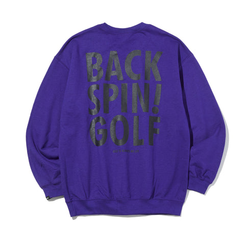 【30%OFF】【BACK SPIN!】BACKSPIN BACK LOGO SWEAT SHIRT(BSBA02W716)