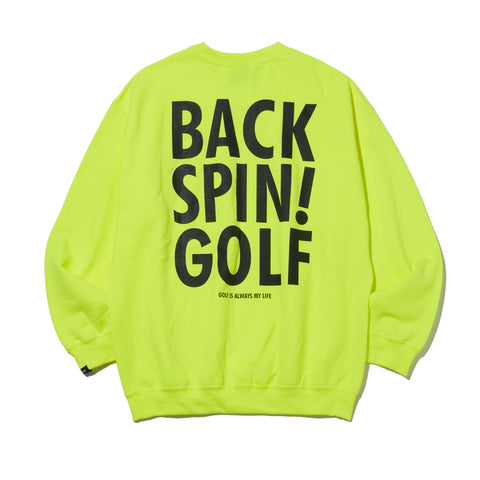 【30%OFF】【BACK SPIN!】BACKSPIN BACK LOGO SWEAT SHIRT(BSBA02W716)