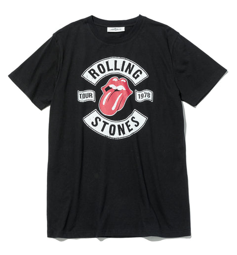 【50%OFF】【The Rolling Stones】RS TOUR 1978PT T SHIRT(RSBA02W708)