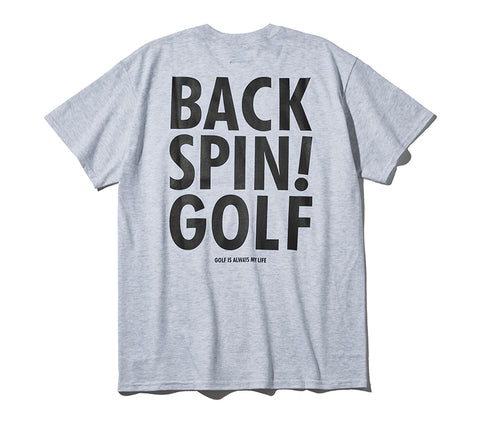 50%OFF【BACK SPIN!】BIGロゴポケット Tシャツ