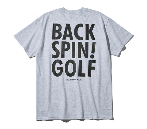 【BACK SPIN!】BIGロゴポケット Tシャツ