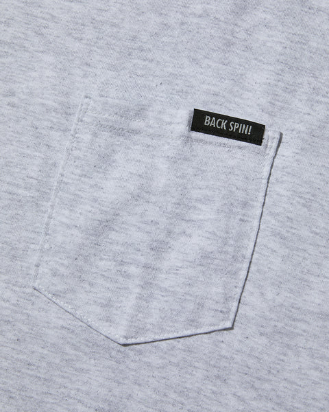 50%OFF【BACK SPIN!】BIGロゴポケット Tシャツ