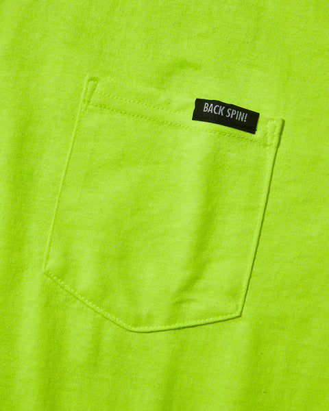 50%OFF【BACK SPIN!】BIGロゴポケット Tシャツ