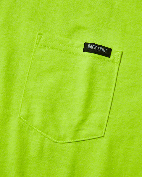 【BACK SPIN!】BIGロゴポケット Tシャツ