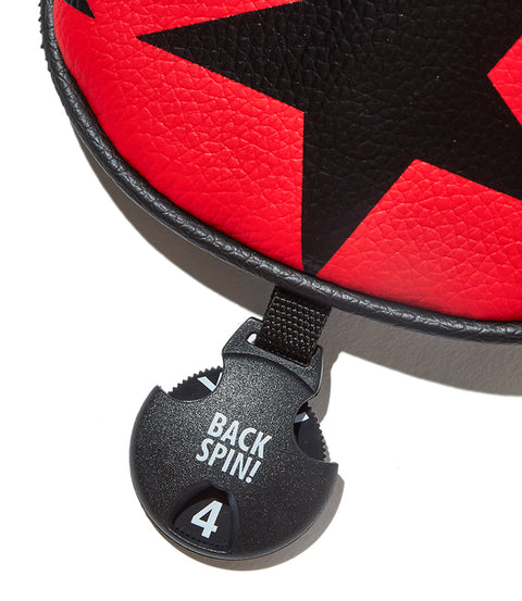 【BACK SPIN!】PU STAR HEAD COVER for Fairway Wood (BSBB02H505)