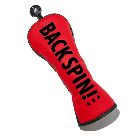 【BACK SPIN!】PU LOGO HEAD COVER for Fairway Wood (BSBB02H508)