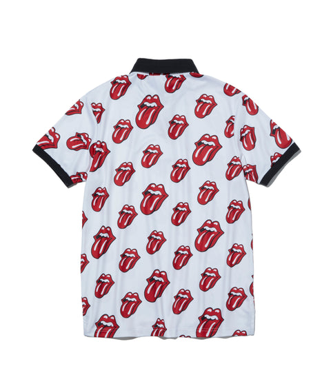 【30%OFF】【RollingStones】Red Lick Pattern POLO SHIRT(RSBB01W722)