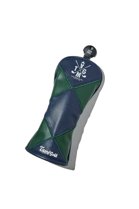 【TAM!GOLF】PU DIAMOND HEAD COVER FOR HYBRID