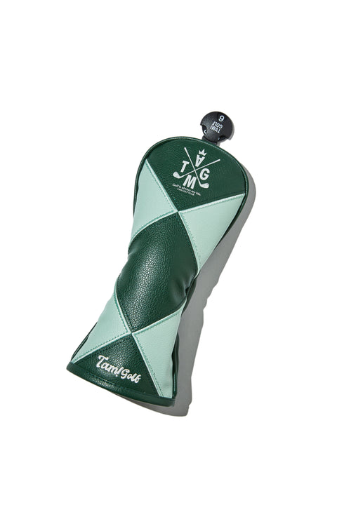 【TAM!GOLF】PU DIAMOND HEAD COVER FOR HYBRID