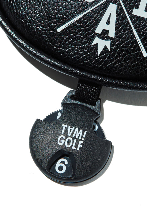 【TAM!GOLF】PU DIAMOND HEAD COVER FOR HYBRID