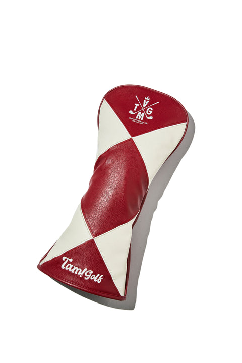 【再入荷!】【TAM!GOLF】PU DIAMOND HEAD COVER FOR DRIVER
