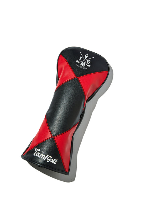 【再入荷!】【TAM!GOLF】PU DIAMOND HEAD COVER FOR DRIVER