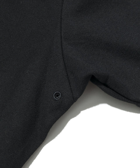 【40%OFF】【BACKSPIN!】BACKSPIN BOW TIE POLO SHIRT(BSBA02W710 )