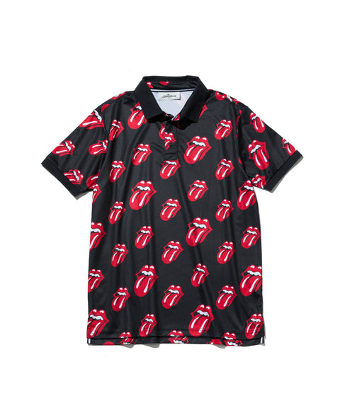【30%OFF】【RollingStones】Red Lick Pattern POLO SHIRT(RSBB01W722)