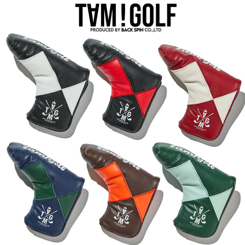 20%0FF【TAM!GOLF】PU DIAMOND HEAD COVER FOR PING TYPE PUTTER