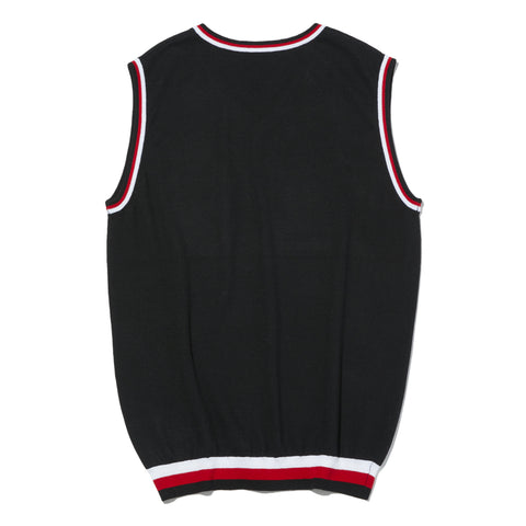 【30%OFF】【RollingStones】The Rolling Stones Jacquard Knit Vest(RSBA02W718)