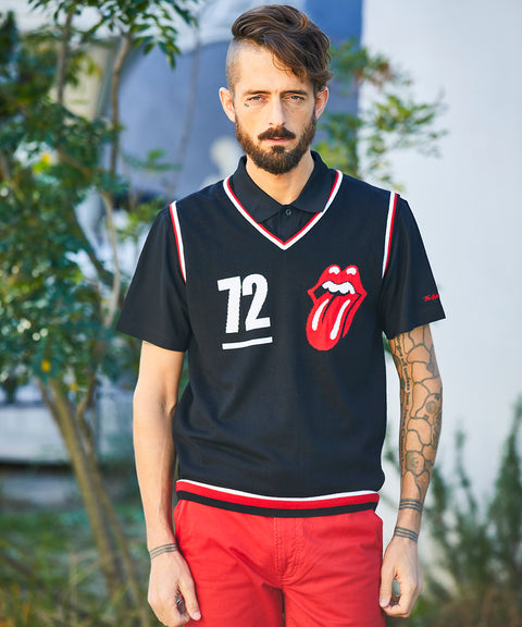 【50%OFF】【RollingStones】The Rolling Stones Official, Japan Original Design Polo Shirt(RSBA02W719)