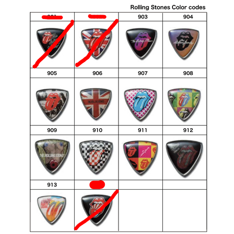 【X'mas Special Set】The Rolling Stones ORIGINAL MARKER GIFT SET