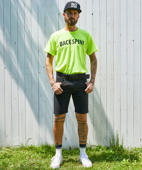 【50%OFF】【BACK SPIN!】フロントロゴTシャツ